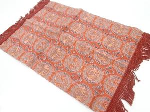 円文白虎朱雀錦織出し卓布